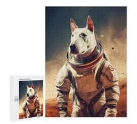 Puzzle Per Adulti500 PCS English Bull Terrier Mars Puzzle, Rompicapo, Gioco Di Analisi E Logica, Ideale Come Regalo Per Tutta La Famiglia 500 PCS