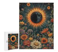 Puzzle Per Adulti500 PCS Full Solar Eclipse Blossom Puzzle, Rompicapo, Gioco Di Analisi E Logica, Ideale Come Regalo Per Tutta La Famiglia 500 PCS