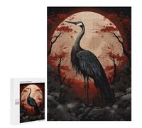 Puzzle Per Adulti500 PCS Magic Black Stork Puzzle Rompicapo Gioco Di Assemblaggio Di Modelli Unici Per Compleanni E Regali 500 PCS