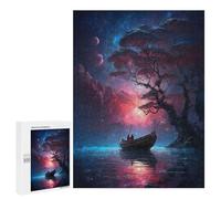 Puzzle Per Adulti500 PCS Moonlight Serenade Puzzle Per Adolescenti Gioco Rompicapo Migliora La Memoria Aiuta Ad Allenare Il Cervello 500 PCS
