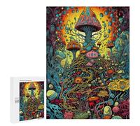 Puzzle Per Adulti500 PCS Mushroom Forest -2 Puzzle Fai Da Te Per Adulti, Giocattolo Di Precisione, Ideale Come Regalo Per Tutta La Famiglia 500 PCS