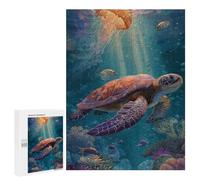 Puzzle Per Adulti500 PCS Ocean Life Adventure Puzzle Per Adulti Regalo Di Compleanno Difficile E Stimolante Regali Di Compleanno E Unici 500 PCS