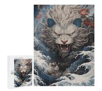 Puzzle Per Adulti500 PCS Whispering Waves A Lion's Tale Puzzle Rompicapo Gioco Di Assemblaggio Di Modelli Unici Per Compleanni E Regali 500 PCS