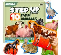 Puzzle per Bambini 2 3 4 Anni - Giochi di Animali Realistici 2 a 3 Anni