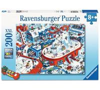 Puzzle per Bambini 200 Pezzi XXL - Trubel nel Villaggio Invernale
