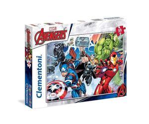 PUZZLE PER BAMBINI 30 PZ THE AVENGERS MAXI Marvel Clementoni 3+ SuperColor