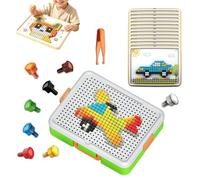 Puzzle per bambini 3D a forma di fungo, gioco interattivo per imparare le | Puzzle da 480 pezzi per bambini, giocattolo da costruire per ragazze, a casa, scuola materna, scuola, sala giochi, viaggi