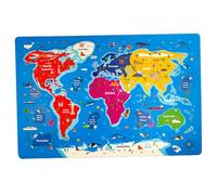 Puzzle per bambini, 45 pezzi di puzzle con mappa degli Stati Uniti, magnetici in legno per bambini dai 4 ai 6 anni, verdi per dai 4 ai 6 anni, per