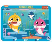 Puzzle Baby TREFL Baby Shark: Squaletti Felici 2 in 1