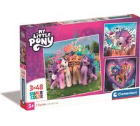 Puzzle per bambini CLEMENTONI MY LITTLE PONY - 3×48 pezzi