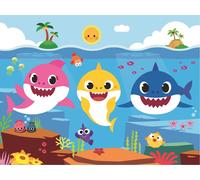 Puzzle per bambini da 30 pezzi - mondo sottomarino degli squali