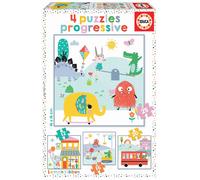 Puzzle per bambini EDUCA Lemon Ribbon 4in1 (12-25 pezzi)