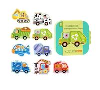 Puzzle per Bambini | Giocattoli Educativi con Disegni Animati per Apprendimento Precoce - Puzzle per l'Infanzia,per Bambini di 3-5 Anni Ragazzi e Ragazze Regali Natale Viaggio Festa Scuola Materna