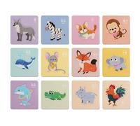 Puzzle Per Bambini - Giocattoli Educativi Con Divertimento Per Promuovere Il Rilevamento E Lo Sviluppo - Puzzle A Forma Di Animale Per La Famiglia | Per Ragazze Bambini Casa All'aperto Scuola Asilo