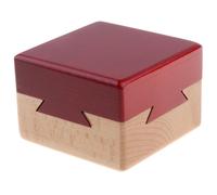 Puzzle Per Bambini Giocattoli IQ Mind Magia In Legno Luban Lock Box Gioco