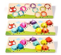 Puzzle per bambini Giocattolo abbinato Montessori Giocattolo abbinato alle forme