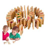 Puzzle per bambini, giocattolo di pensiero e di pensiero per il tavolo, puzzle in legno con numeri per bambini, per bambini a partire 3 anni in su, per casa, viaggi, scuola, asilo, compleanno