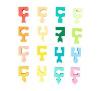 Puzzle per bambini, gioco educativo per l'assegnazione di forme geometriche | puzzle per bambini in legno per bambini a partire 4 anni - per e ragazze 4 ai 6 anni per giochi educativi e