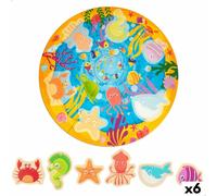 Puzzle per Bambini Lisciani Giochi 33 x 1 x 32 cm Marino 6 Pezzi 13 Pezzi [6