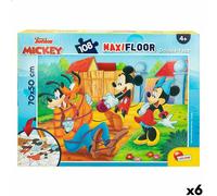 Puzzle per Bambini Mickey Mouse Double-face 108 Pezzi 70 x 1,5 x 50 cm [6 Uni