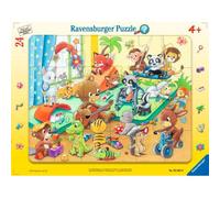 Puzzle per bambini Nell'asilo degli animali (24 pezzi, puzzle con corn