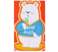 Puzzle per bambini,Puzzle con animali in legno Coltiva l'osservazione,