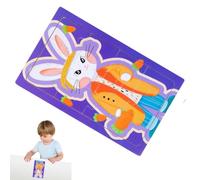 Puzzle per bambini,Puzzle con animali in legno I bambini sopra i 3 anni