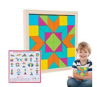 Puzzle per bambini | Puzzle creativo con blocchi in legno | Viaggio su strada indispensabile per bambini, adolescenti, ragazze, bambini con genitori che giocano