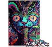 Puzzle per bambini Puzzle psichedelico da 1000 pezzi Puzzle in legno per adulti e ragazzi dai 12 anni in su Regalo di compleanno, regali per adulti Dimensioni: 50x75 cm