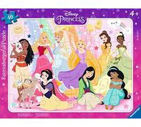Puzzle per bambini Ravensburger 05573 - Le nostre principesse Disney - Puzzle con cornice Disney da 40 pezzi per bambini dai 4 anni in su