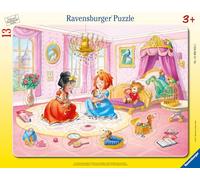 Puzzle per bambini Ravensburger 12000855 Nel castello della principessa - Puzzle con cornice da 8-17 pezzi per bambini dai 3 anni in su