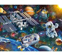 Ravensburger Puzzle Spaziale XXL – Astronauti nello Spazio – 200 pezzi – dai 8 anni