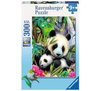Puzzle per bambini Ravensburger - 13065 Dear Panda - puzzle con animali per bambini dai 9 anni in su, con 300 pezzi in formato XXL