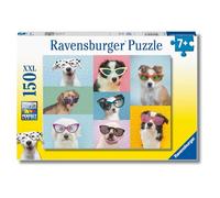 Puzzle per bambini Ravensburger - Funny Dogs - Puzzle da 150 pezzi per bambini dai 7 anni in su