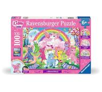 Puzzle per bambini Ravensburger - Lissy Pony Activity - Puzzle da 100 pezzi con blocco puzzle, statuetta a fumetti ed esclusiva statuetta di Lissy Pony per i fan di Lissy Pony dai 6 anni in su