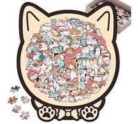 Puzzle per bambini, simpatica forma di animale in legno, puzzle in legno con forme di animali, per vacanze, Capodanno, asilo, compleanno, bambini, ragazze, adolescenti, donne, uomini e così come