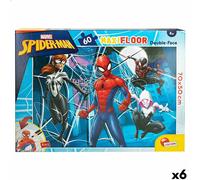 Puzzle per Bambini Spider-Man Double-face 60 Pezzi 70 x 1,5 x 50 cm [6 Unità]