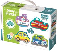 Puzzle per bambini trasporti 4x2 pezzi