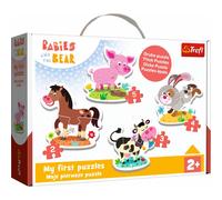Puzzle per bambini trefl Sulla fattoria 4in1 (2,3,4,5 pezzi) 1 St