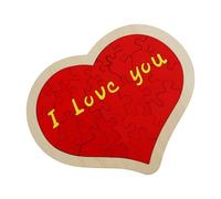 Puzzle per costruire il cuore,per costruire il cuore, Ti amo, Mini di costruzione 3D a forma di per famiglia fai-da-te compleanno San per set di per decorazioni per la casa