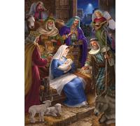 Puzzle per famiglie COBBLE HILL Notte Santa 350 pezzi