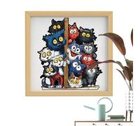 Puzzle Per Gatti A Forma Di Animale Kit Per Decorazioni 3D Di Precisione | Puzzle In Legno Con Taglio A Forma Di Animale Per Amanti Dei Gatti, Bambini, Famiglia E , Per Interni, Parete, Scaffale E