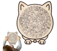 Puzzle per gatti per adulti, 135 pezzi, labirinto educativo