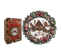 Puzzle Per I Bambini Design Della Corona A Tema Natalizio | Puzzle In Legno A Forma Di Corona Per La Famiglia Per Uomini Donne Ragazze Giovani Adolescenti Marito Figlio Figlia Famiglia