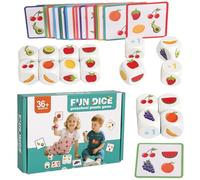 Puzzle per il cervello per bambini - prodotto giocattolo educativo, giochi di frutta per l'apprendimento precoce - di gioco a casa scuola formazione viaggi sviluppo sviluppo di abilità bambini
