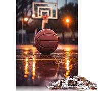 Puzzle per la nostalgia del basket, puzzle da 1000 pezzi per adulti, puzzle di carta per adulti e antistress, 38x26 cm/1000 pezzi