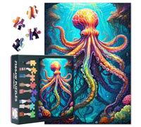 Puzzle per libri Biblioteca storica: vecchie mensole in legno con parete di libri, 1000 pezzi, puzzle educativo per adulti (50 x 70 cm) concetto educativo