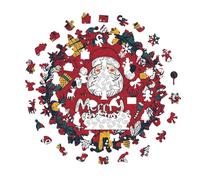 Puzzle Per l'Infanzia Design a Tema di Natale con Ghirlanda