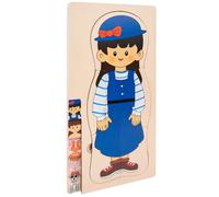 Puzzle per parti del corpo, puzzle per il corpo umano - Puzzle per il corpo umano per bambini 3-5 - Seghetto scheletrico interattivo dettagliato per lo sviluppo cognitivo esperimenti pratici
