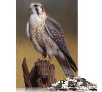 Puzzle per Prairie Falcon, pittura a olio, 1000 pezzi, puzzle per adulti, puzzle di carta per adulti e antistress, 38x26 cm/1000 pezzi